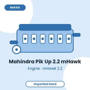 Mahindra Pik Up 2.2 mHawk 2.2L Turbo Diesel Engine – Imported Used