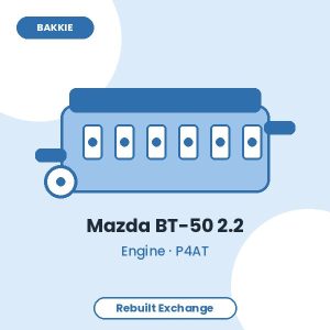 Mazda BT-50 2.2 2.2L Turbo Diesel Engine – Rebuilt Exchange