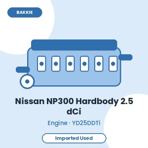 Nissan NP300 Hardbody 2.5 dCi 2.5L Turbo Diesel Engine – Imported Used
