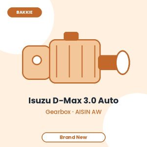 Isuzu D-Max 3.0 Auto 6-Speed Automatic Gearbox – Brand New