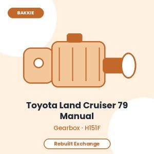 Toyota Land Cruiser 79 Manual 5-Speed Manual Gearbox – Rebuilt Exchange