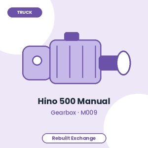 Hino 500 Manual 6-Speed Manual Gearbox – Rebuilt Exchange