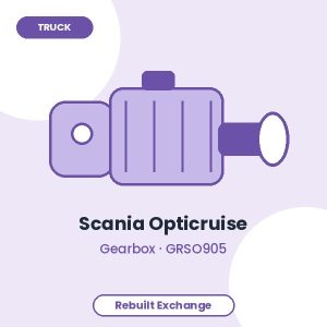 Scania Opticruise 12-Speed Automated Gearbox – Rebuilt Exchange