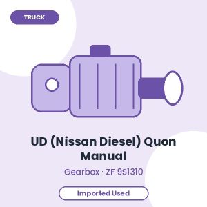 UD (Nissan Diesel) Quon Manual 9-Speed Manual Gearbox – Imported Used