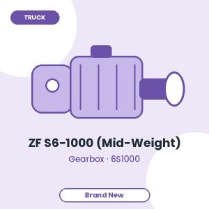 ZF S6-1000 (Mid-Weight) 6-Speed Manual Gearbox – Brand New